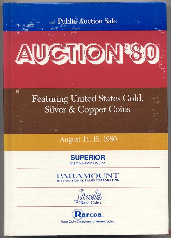 Auction 80 Hardbound August 14 15 1980