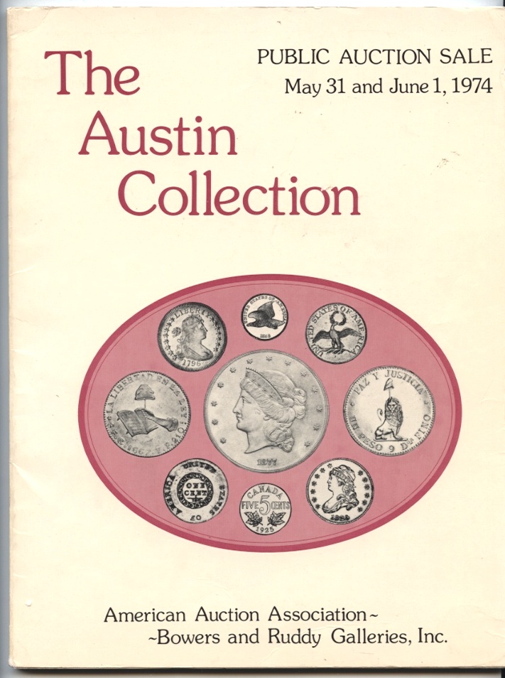Bowers and Ruddy Galleries Austin Collection Sale May 31 June 1 1974
