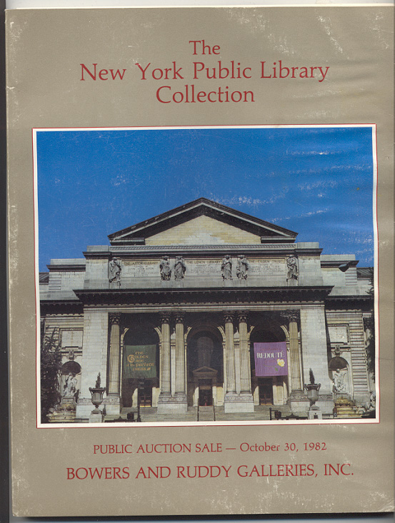 Bowers and Ruddy Galleries New York Public Library Collection October 1982