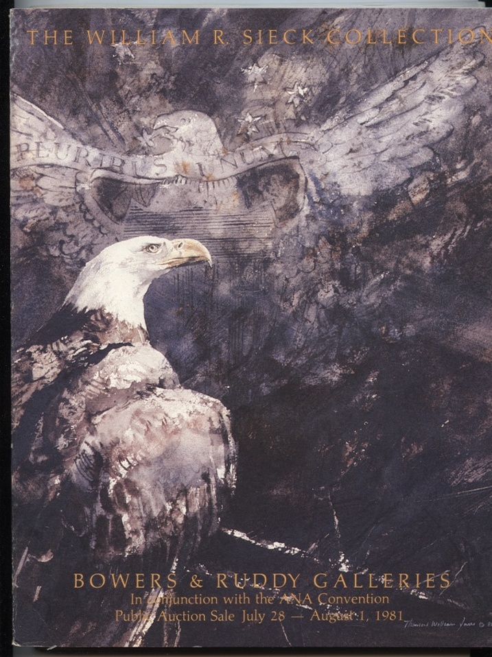 Bowers and Ruddy Galleries William Sieck Collection July 28 August 1 1981