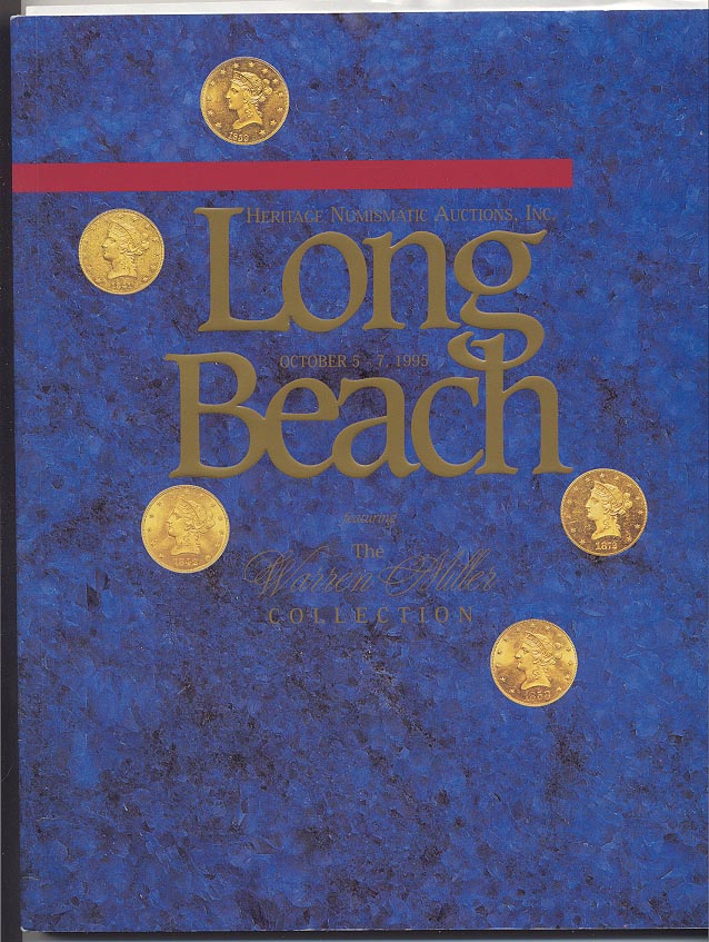 Heritage Numismatic Auctions Long Beach Warren Miller Sale October 1995
