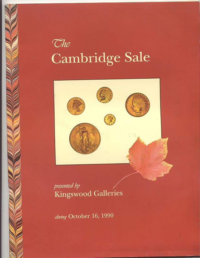 Kingswood Galleries Cambridge Sale October 1990