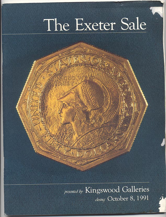 Kingswood Galleries Exeter Sale October 1991