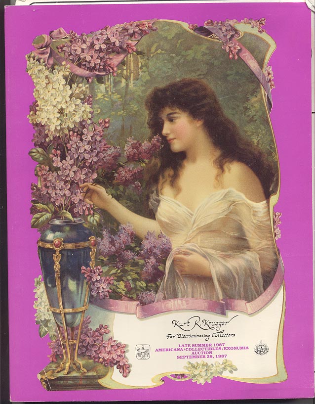 Kurt R Krueger Summer Americana Collectibles Exonumia Auction September 1987