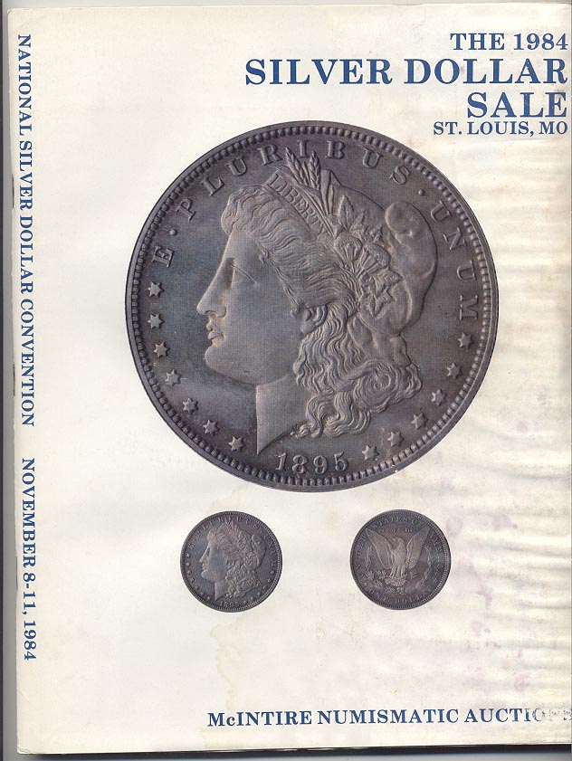 McIntire Numismatic Auctions Silver Dollar Sale November 1984