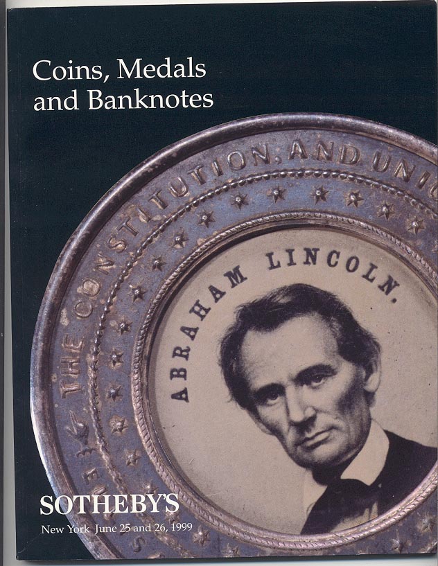 Sothebys Coins Medals Banknotes Sale June 1999
