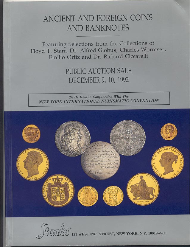 Stacks Ancient and Foreign Coins and Banknotes Sale December 1992