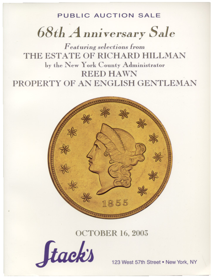 Stacks Estate of Richard Hillman Sale October 2003