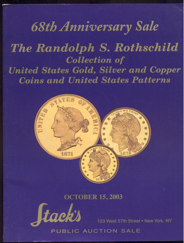 Stacks Randolph S Rothschild Collection October 2003