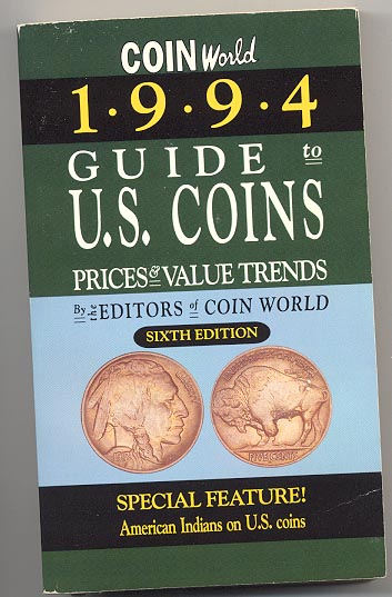 1994 Guide to U S Coins Prices and Value Trends Coin World