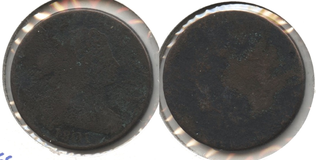 1801 Draped Bust Large Cent Filler