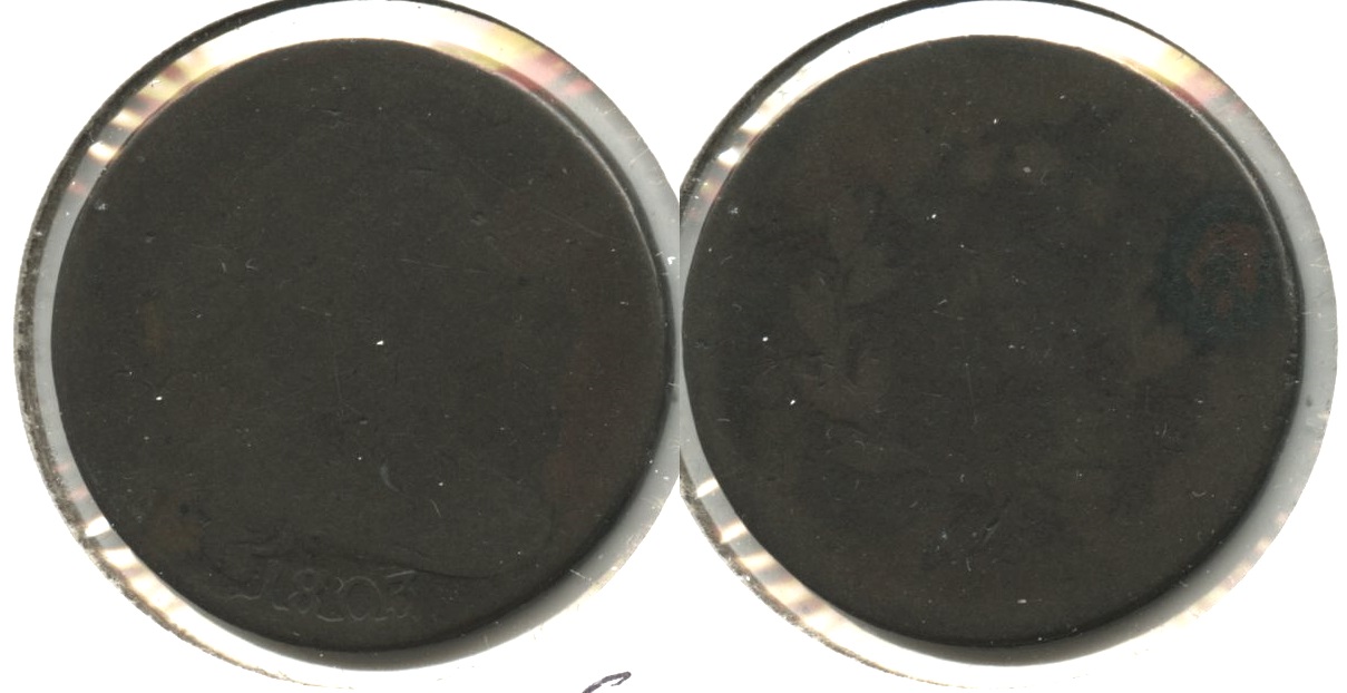 1803 Draped Bust Large Cent Fair-2