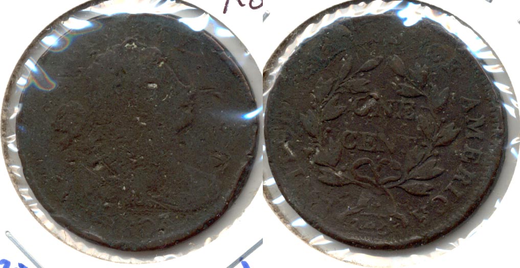 1803 Draped Bust Large Cent VG-8 Rough