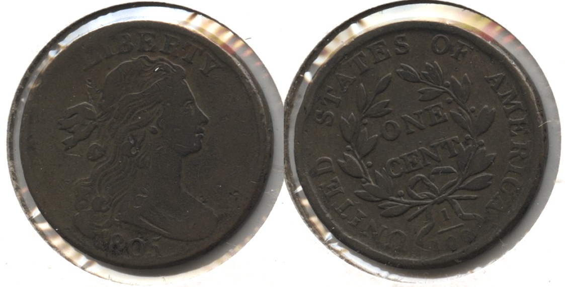 1805 Draped Bust Large Cent VF-20