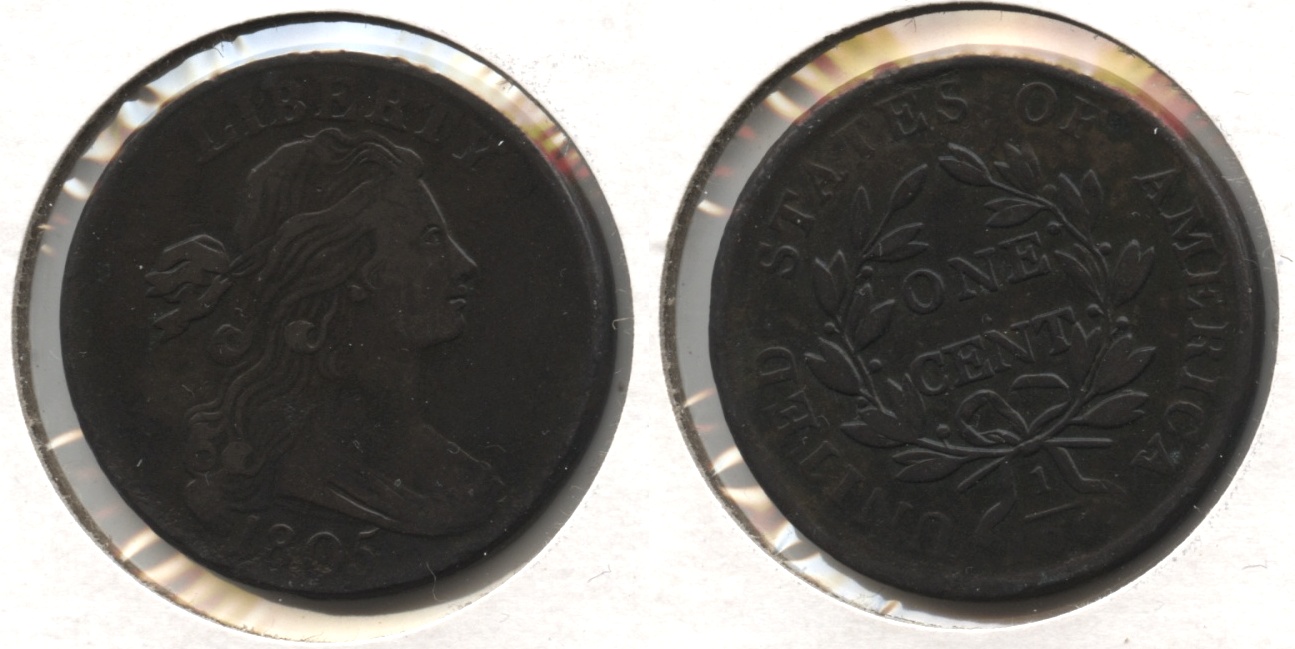 1805 Draped Bust Large Cent VF-20 #a
