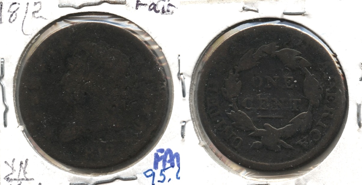 1812 Classic Head Large Cent Fair-2