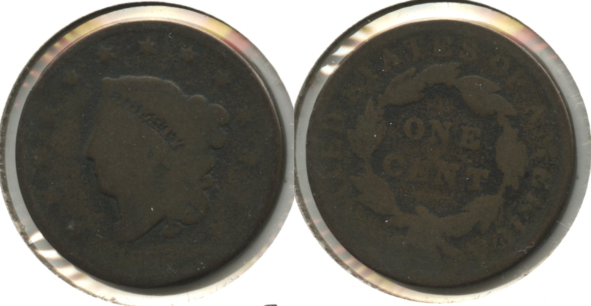 1835 Coronet Large Cent AG-3 #a