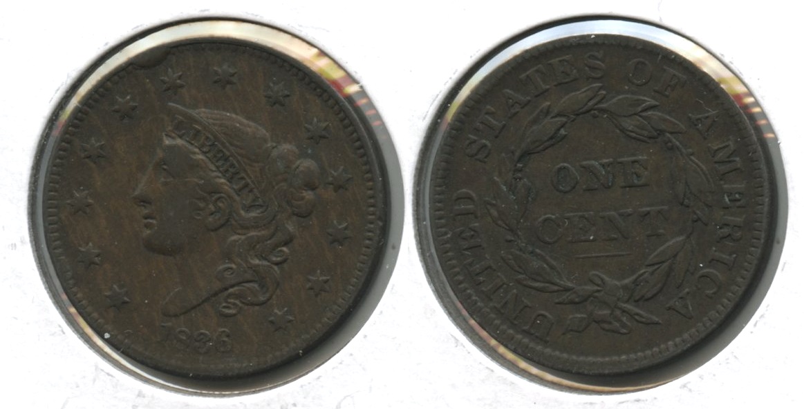 1836 Coronet Large Cent VF-20 #a