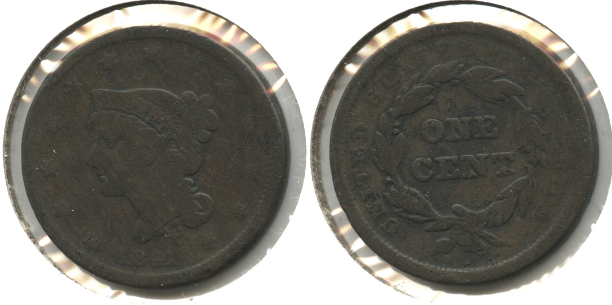 1841 Coronet Large Cent G-4 #b