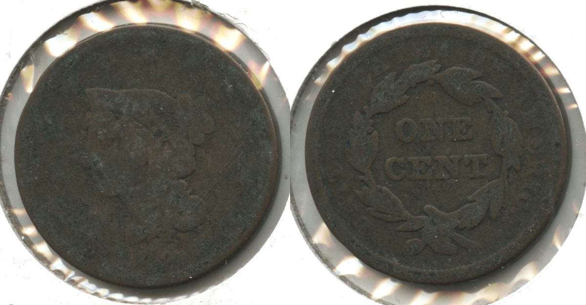 1842 Coronet Large Cent Fair-2