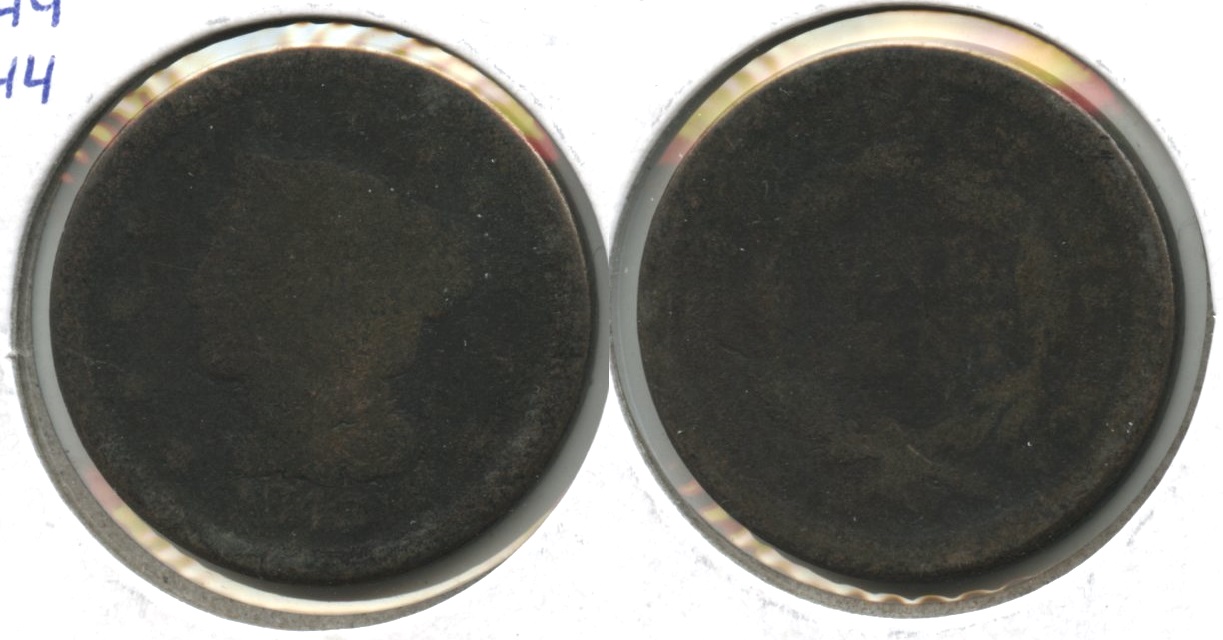1843 Coronet Large Cent AG-3 #b