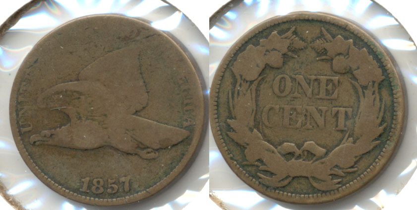 1857 Flying Eagle Cent AG-3 i
