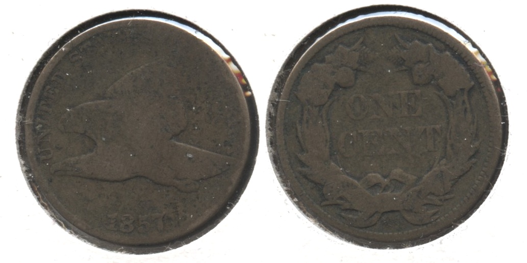 1857 Flying Eagle Cent AG-3 #s