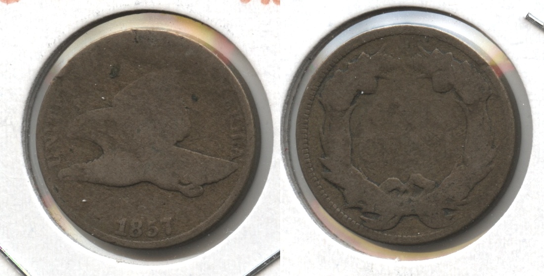 1857 Flying Eagle Cent AG-3 #t