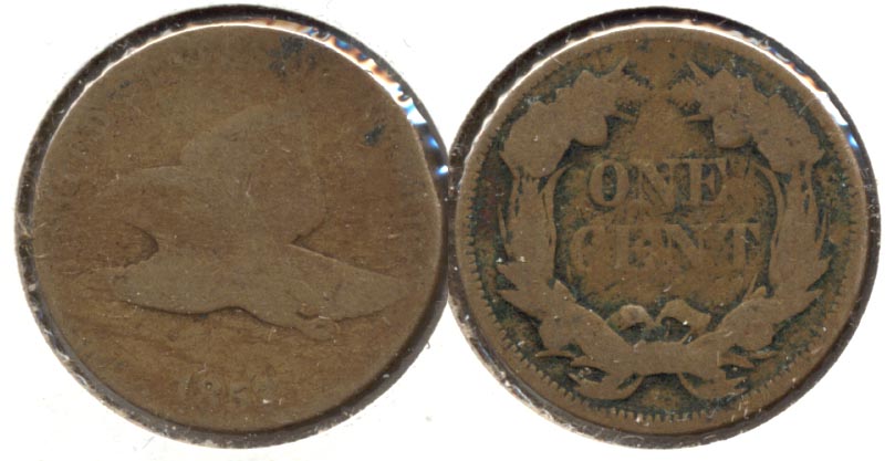 1857 Flying Eagle Cent Fair-2