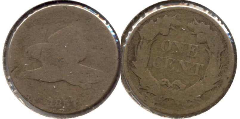 1857 Flying Eagle Cent Fair-2 a