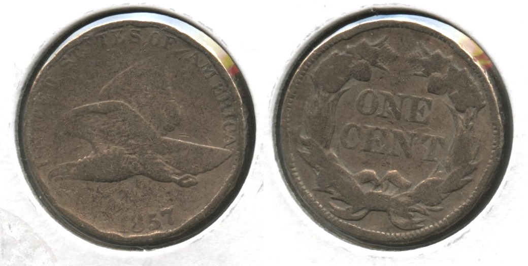 1857 Flying Eagle Cent Fair-2 #h