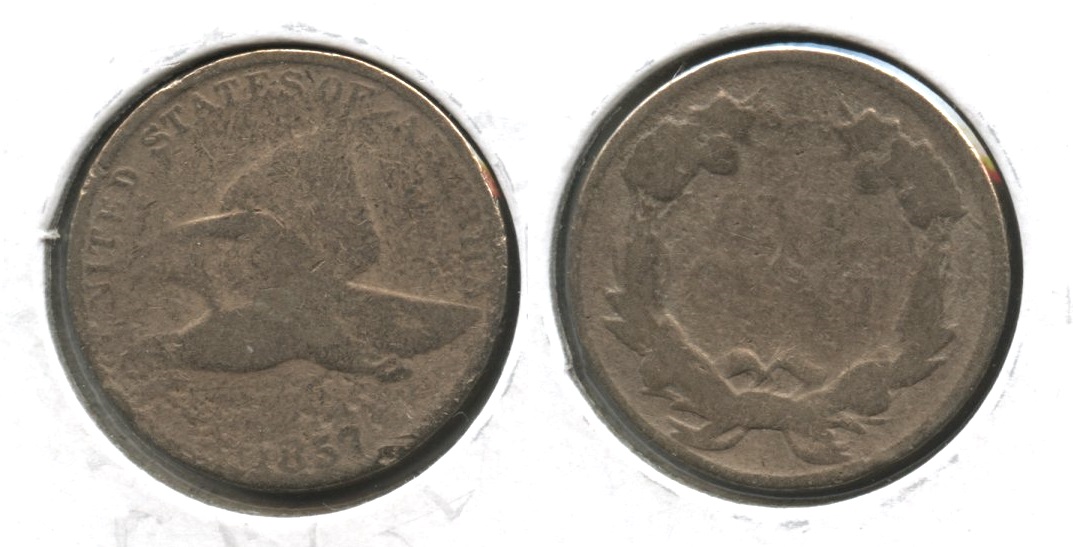 1857 Flying Eagle Cent Fair-2 #j