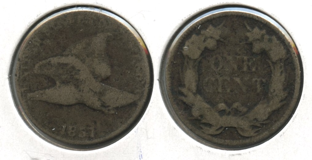 1857 Flying Eagle Cent Fair-2 #l