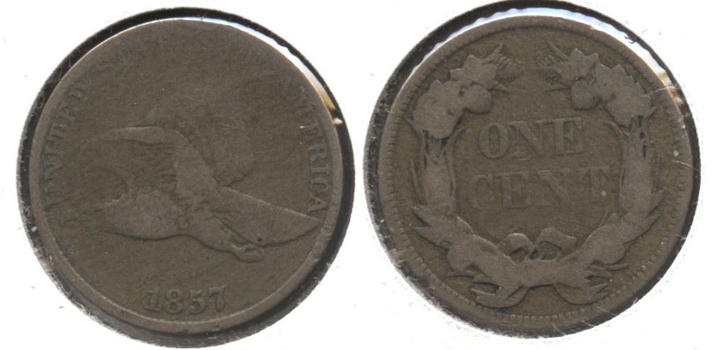 1857 Flying Eagle Cent Good-4 #ad