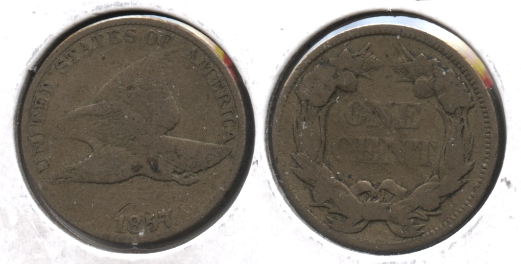 1857 Flying Eagle Cent Good-4 #af