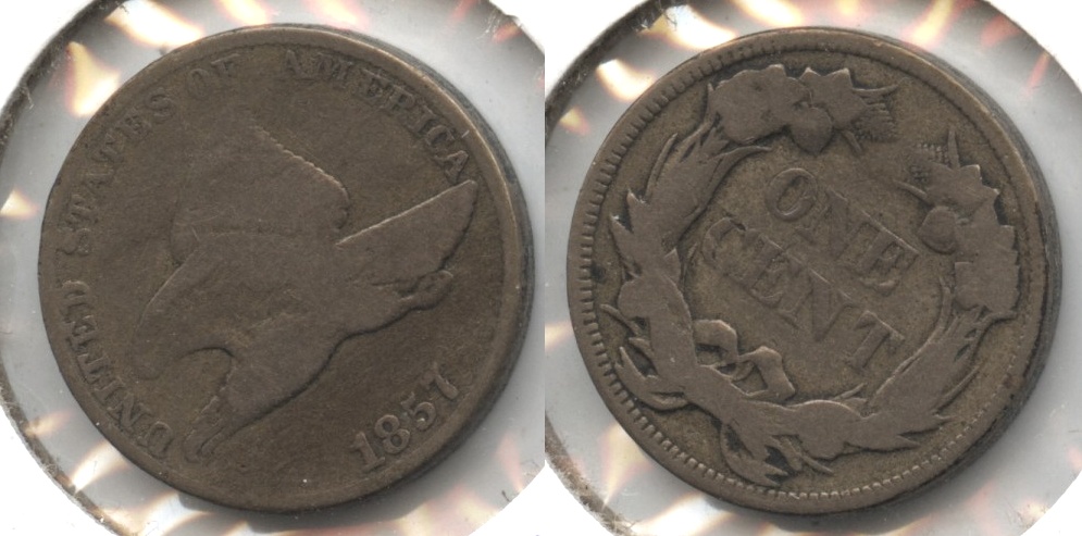 1857 Flying Eagle Cent Good-4 #an