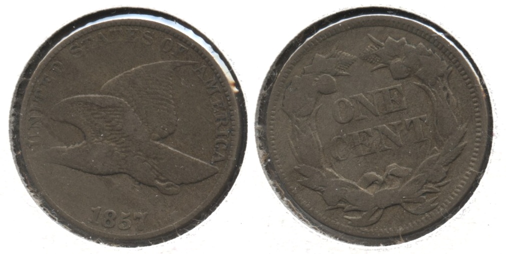 1857 Flying Eagle Cent VF-20 #o