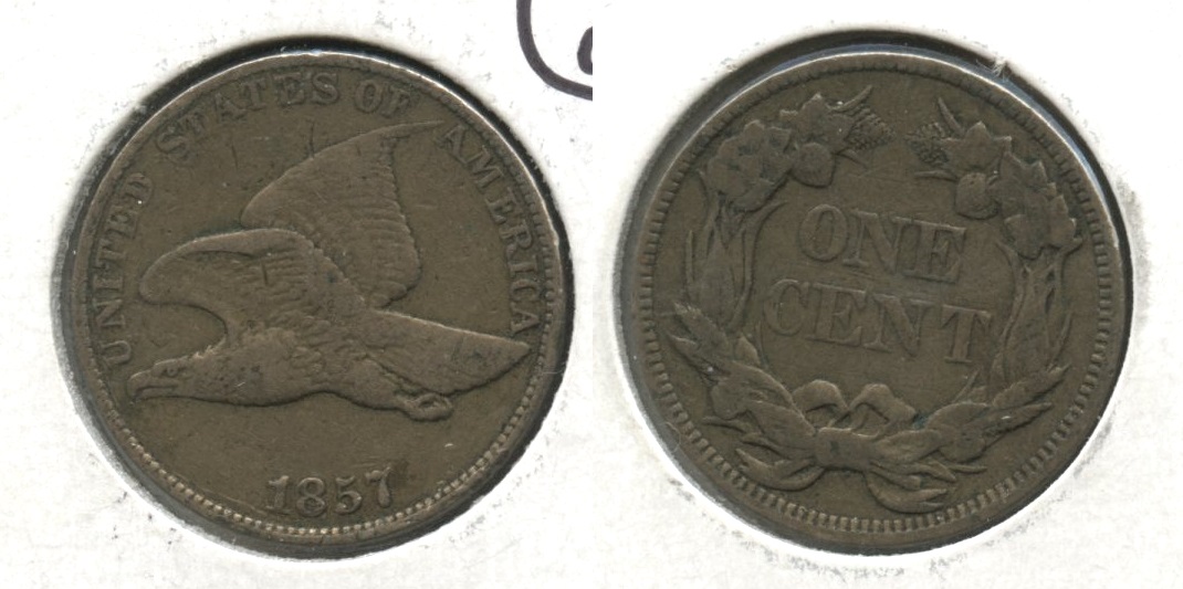 1857 Flying Eagle Cent VF-20 #z