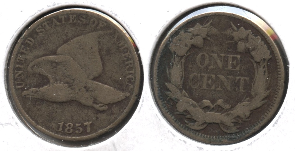 1857 Flying Eagle Cent VG-8 #z