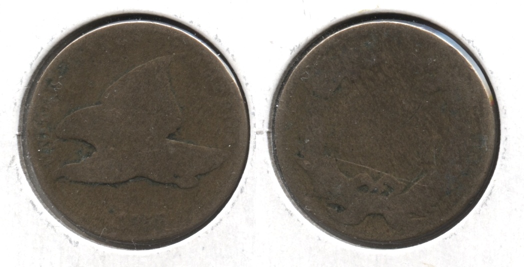 1858 Small Letters Flying Eagle Cent Fair-2 #c