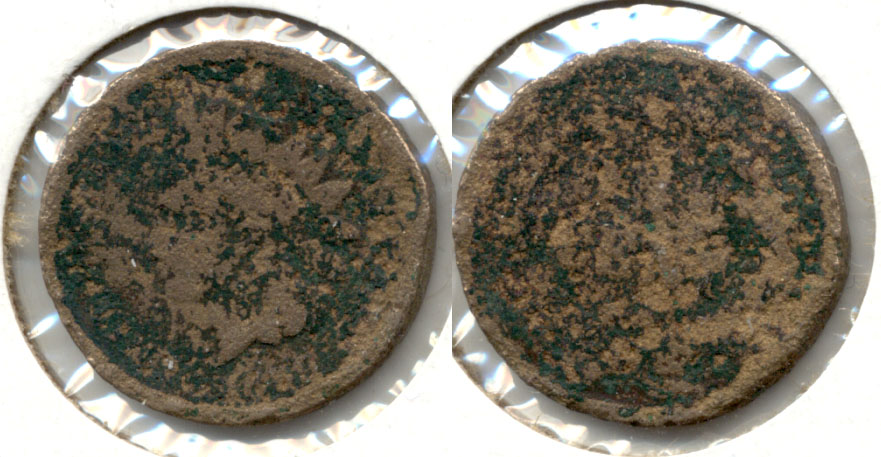 1859 Indian Head Cent AG-3 #ac Corroded
