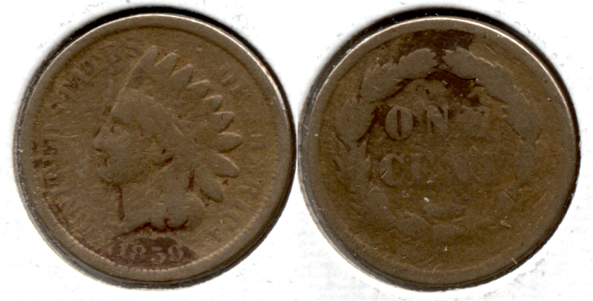 1859 Indian Head Cent AG-3 an