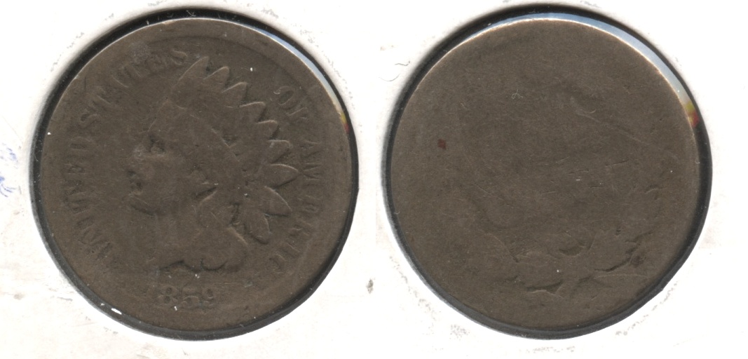 1859 Indian Head Cent AG-3 #at