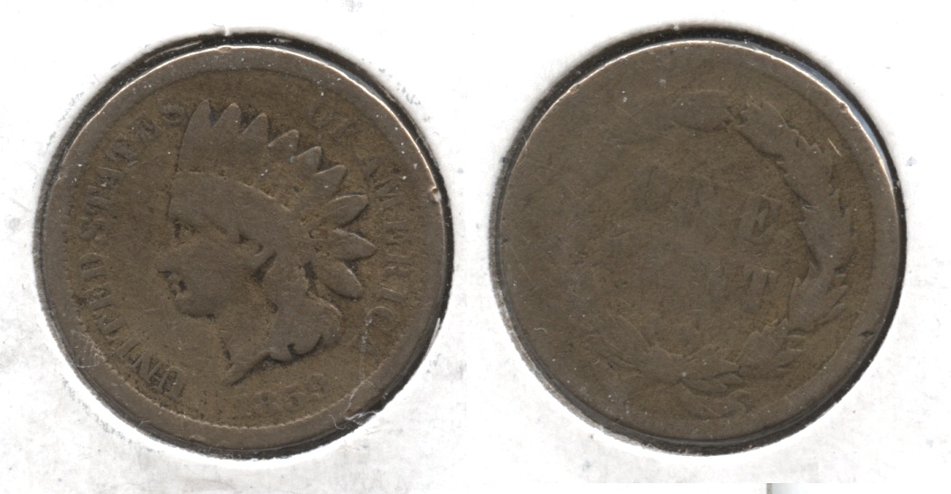 1859 Indian Head Cent AG-3 #au