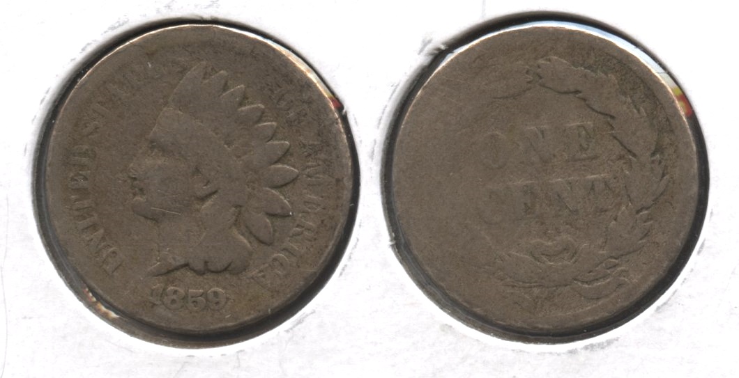1859 Indian Head Cent AG-3 #bc