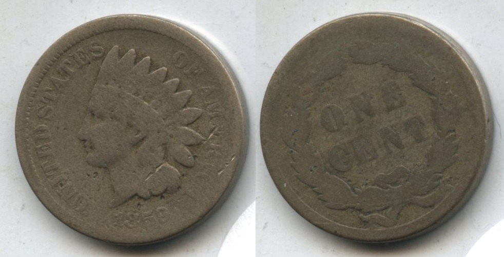 1859 Indian Head Cent AG-3 #bh