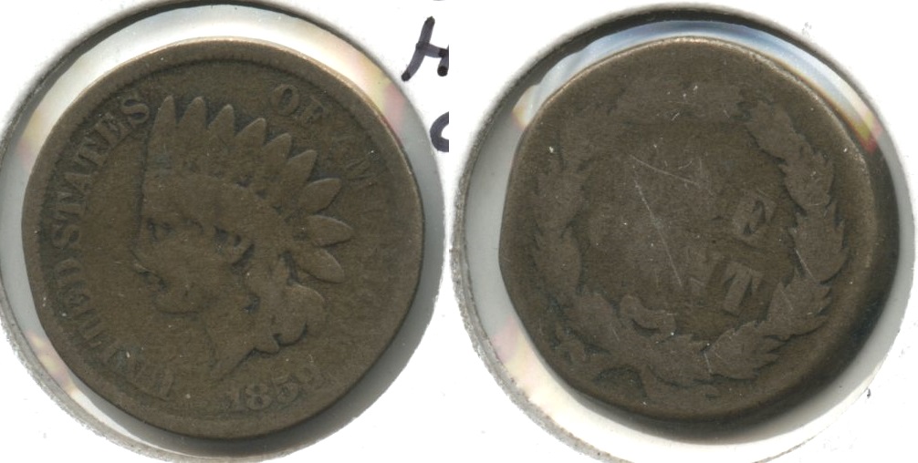 1859 Indian Head Cent AG-3 #bj