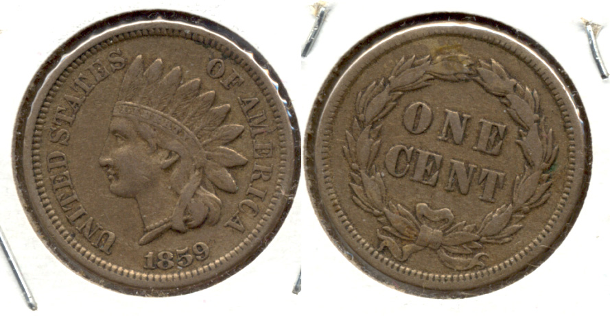 1859 Indian Head Cent EF-40