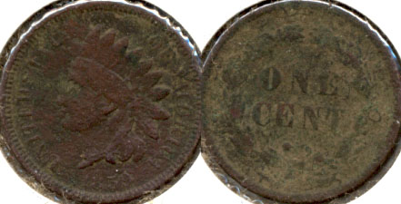 1859 Indian Head Cent Good-4 ad Dark