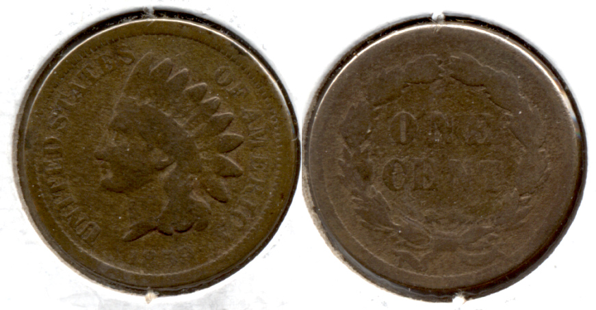 1859 Indian Head Cent Good-4 bx Cleaned